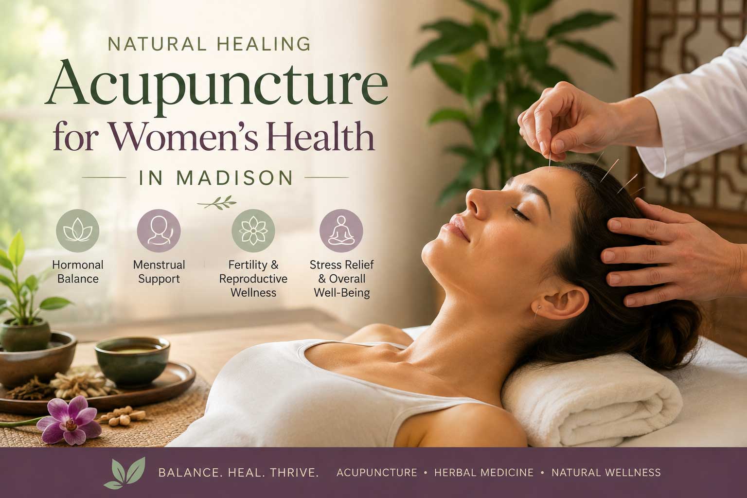 Natural Healing Acupuncture for Women’s Health