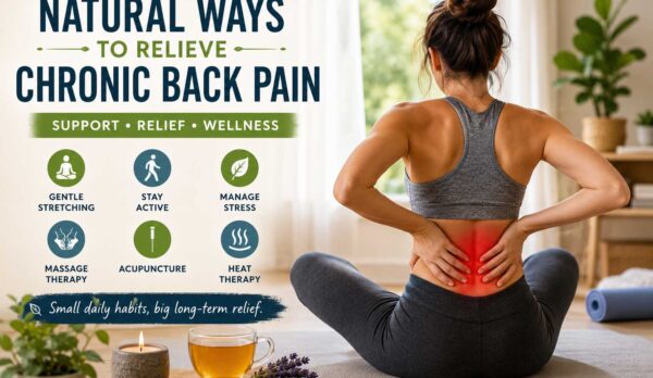 natural ways to relieve chronic back pain