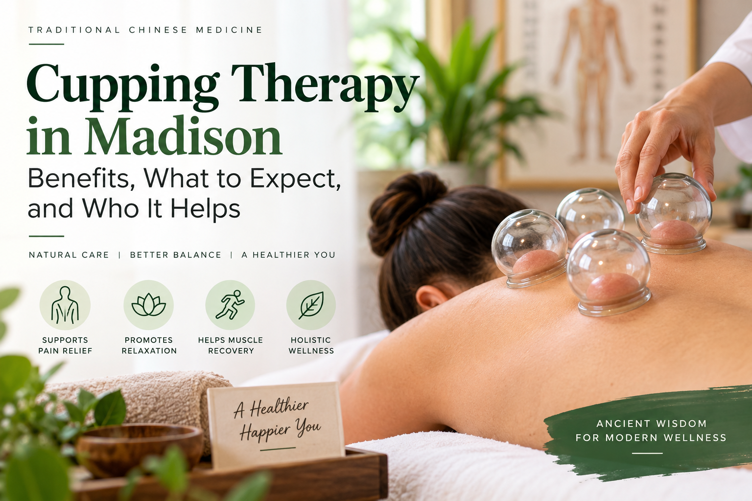 Cupping Therapy in Madison: Benefits, What to Expect, and Who It Helps