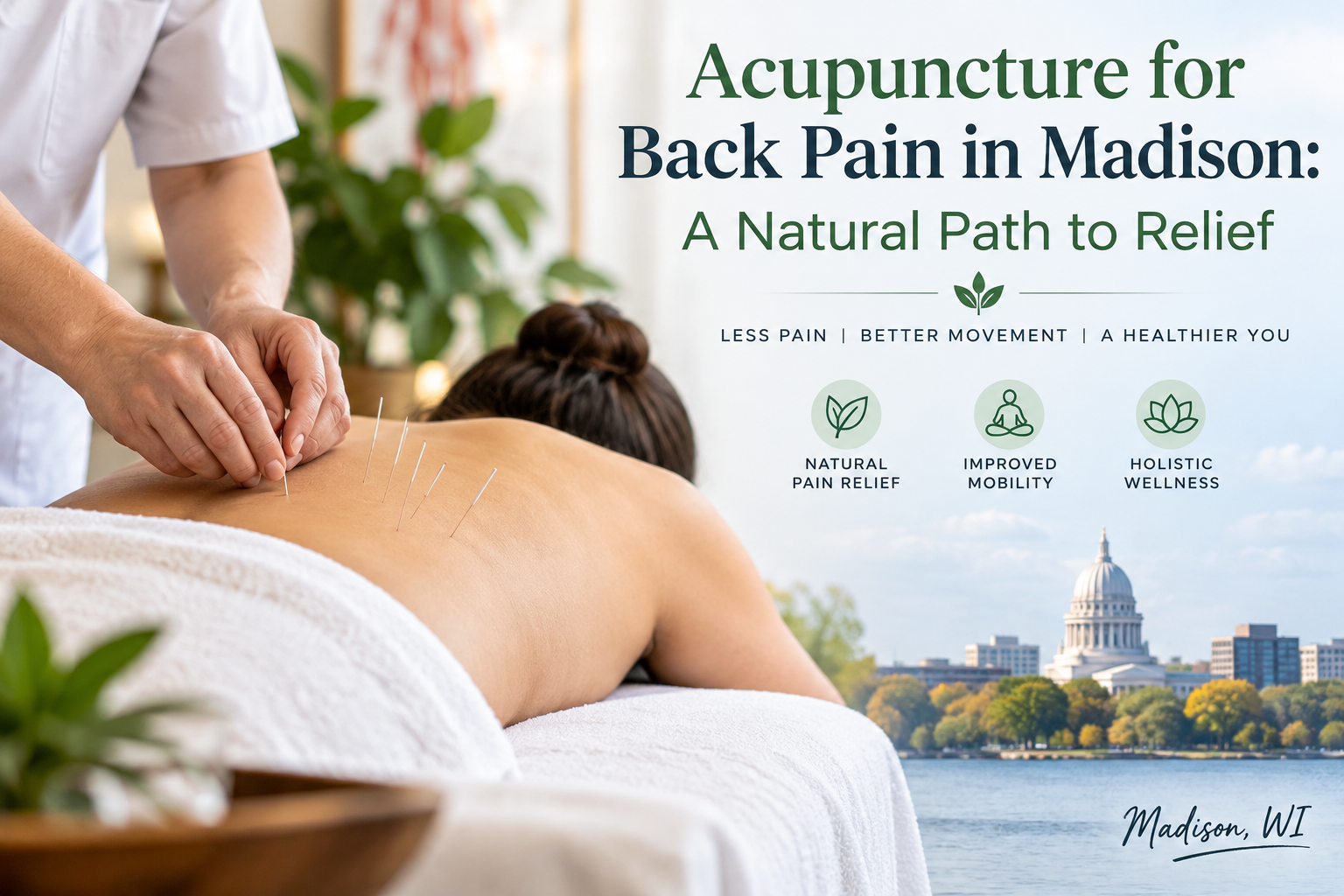 Acupuncture for Back Pain in Madison: A Natural Path to Relief